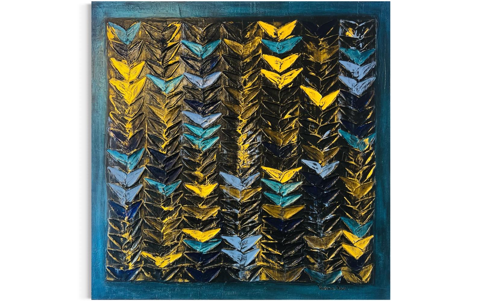 Tableau Black and blue