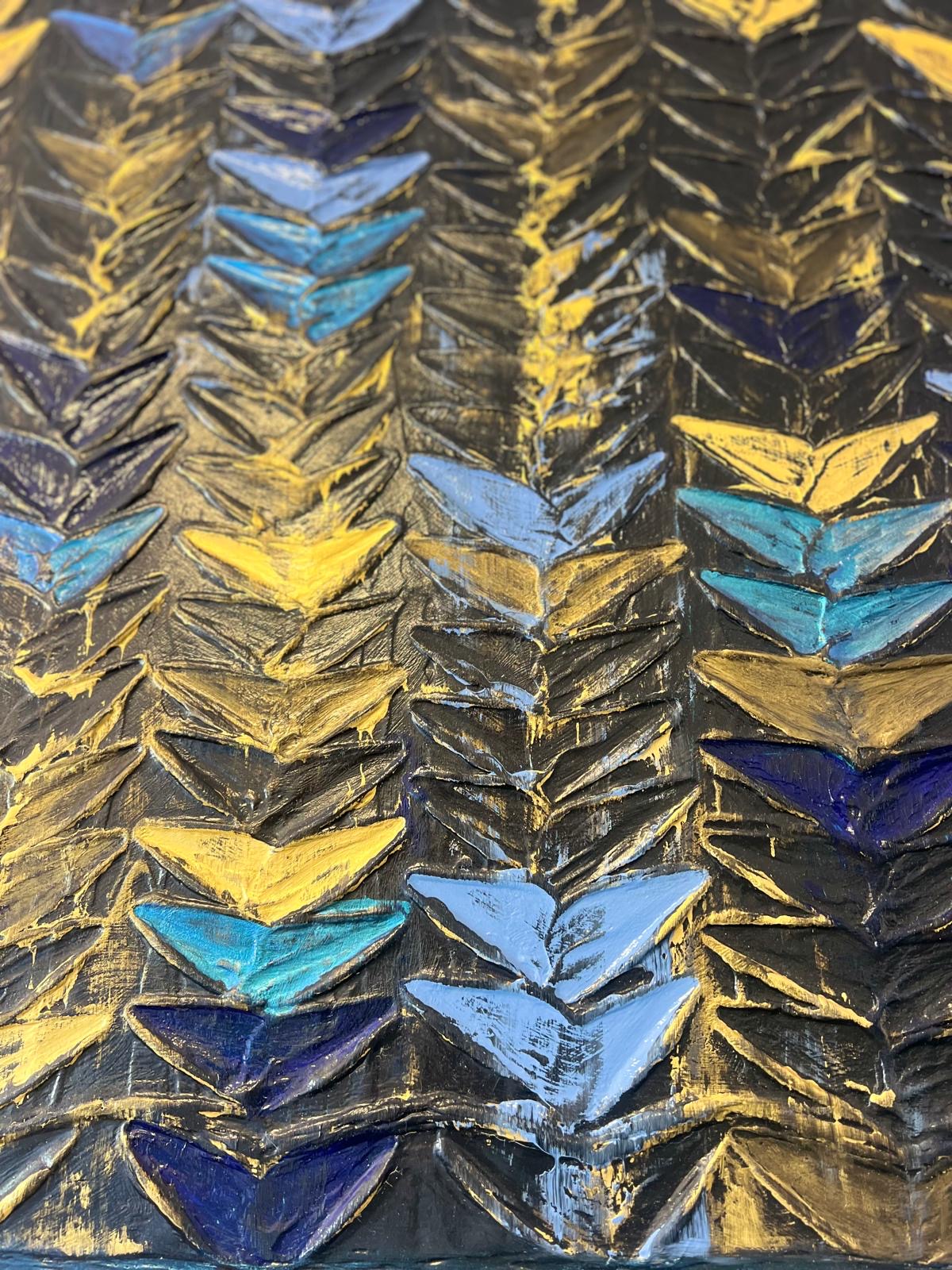 Tableau Black and blue