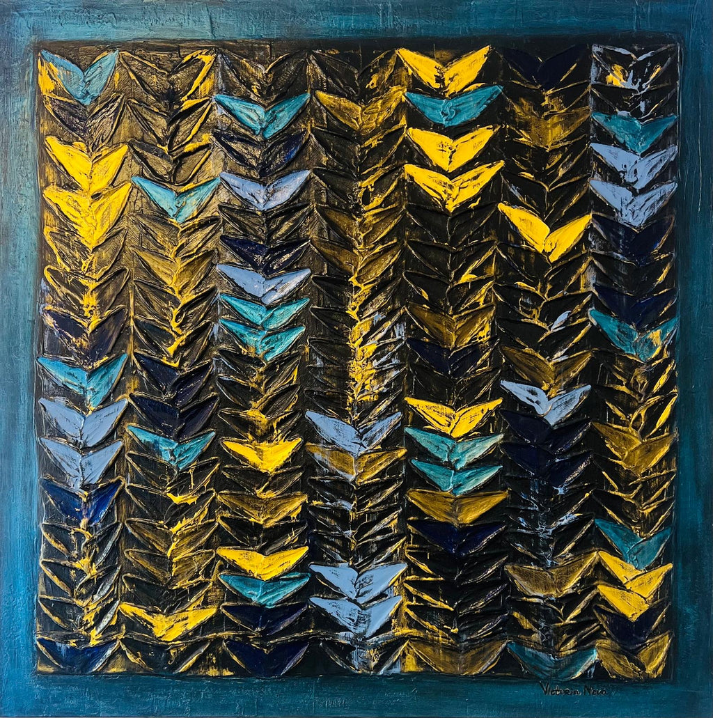 Tableau Black and blue
