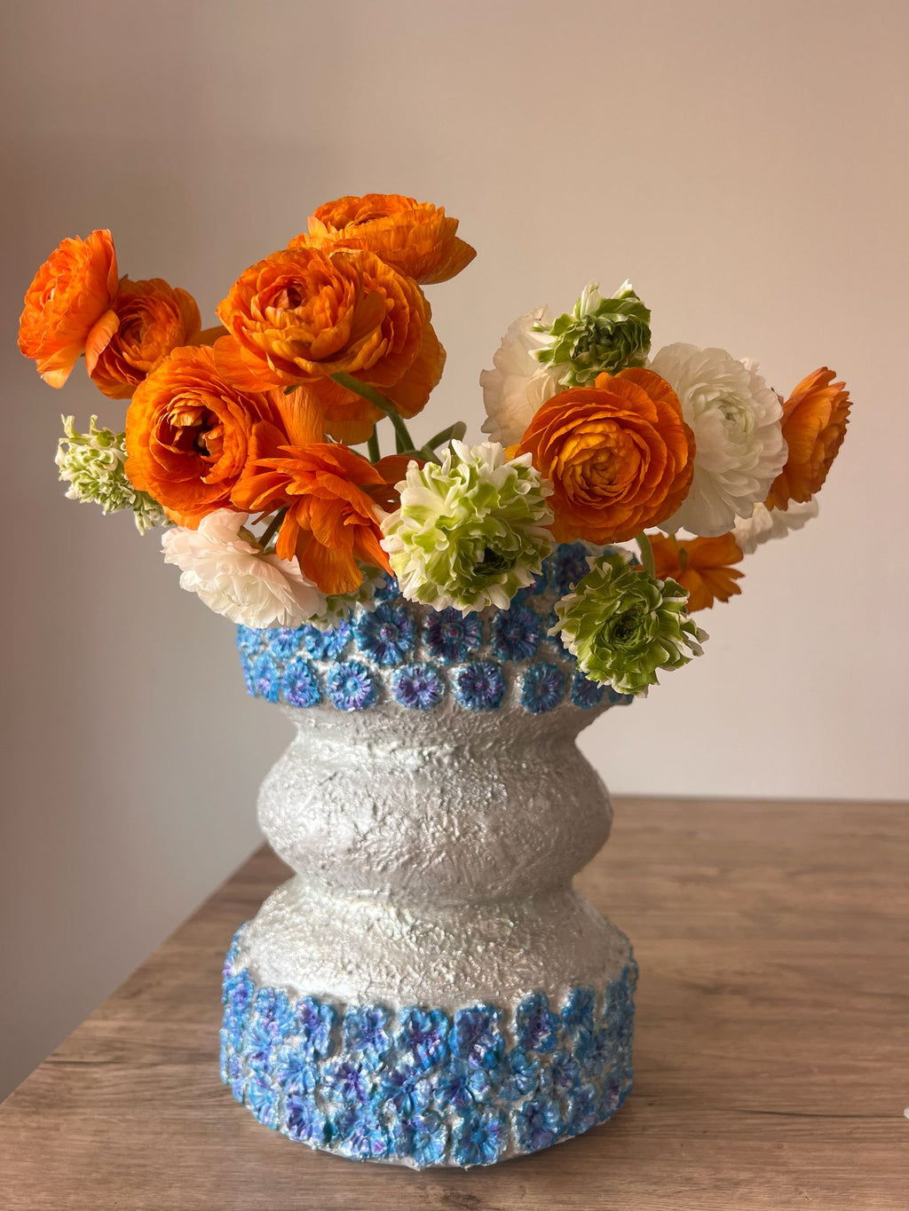 Art Vase Cornflowers