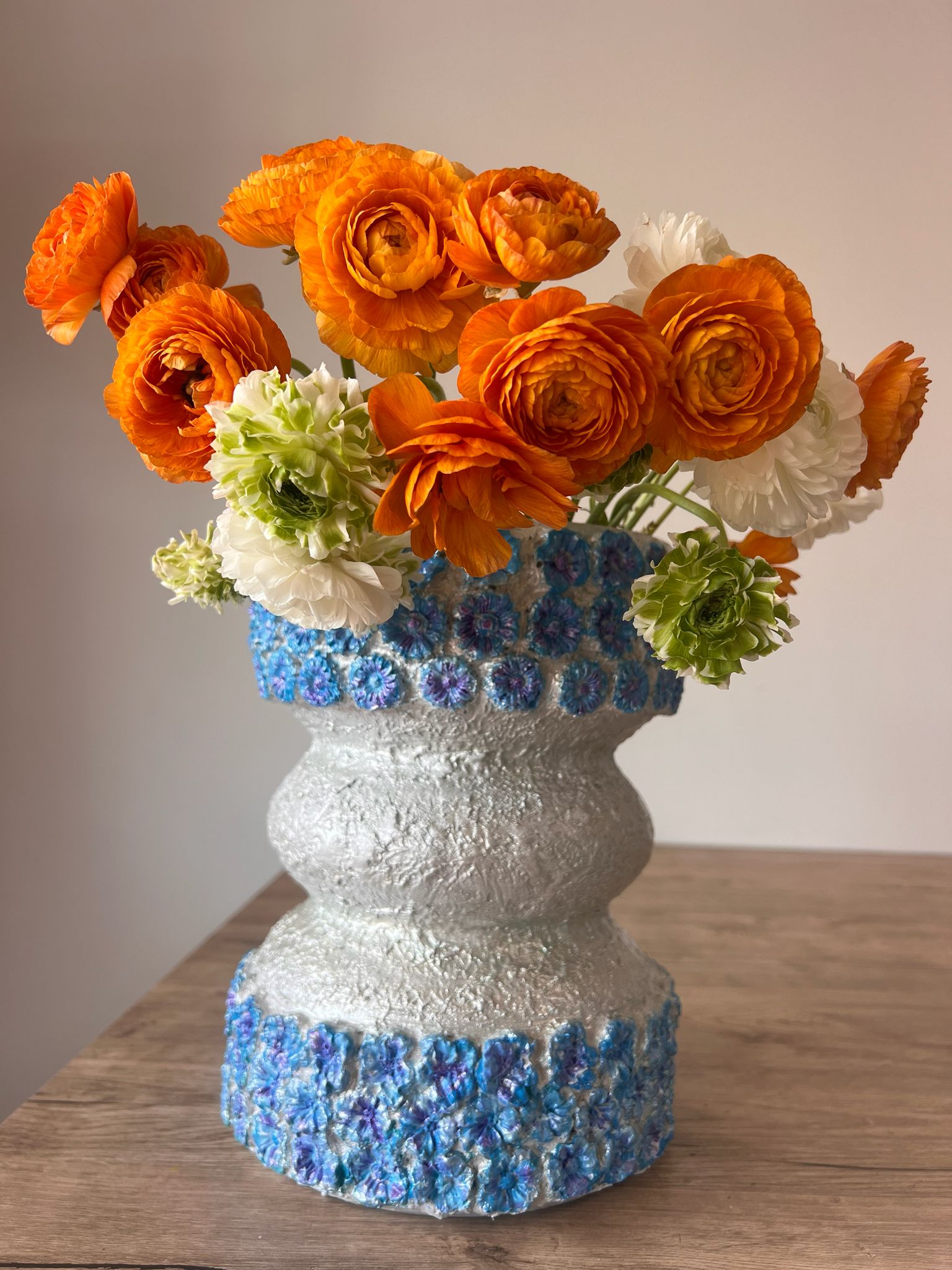 Art Vase Cornflowers