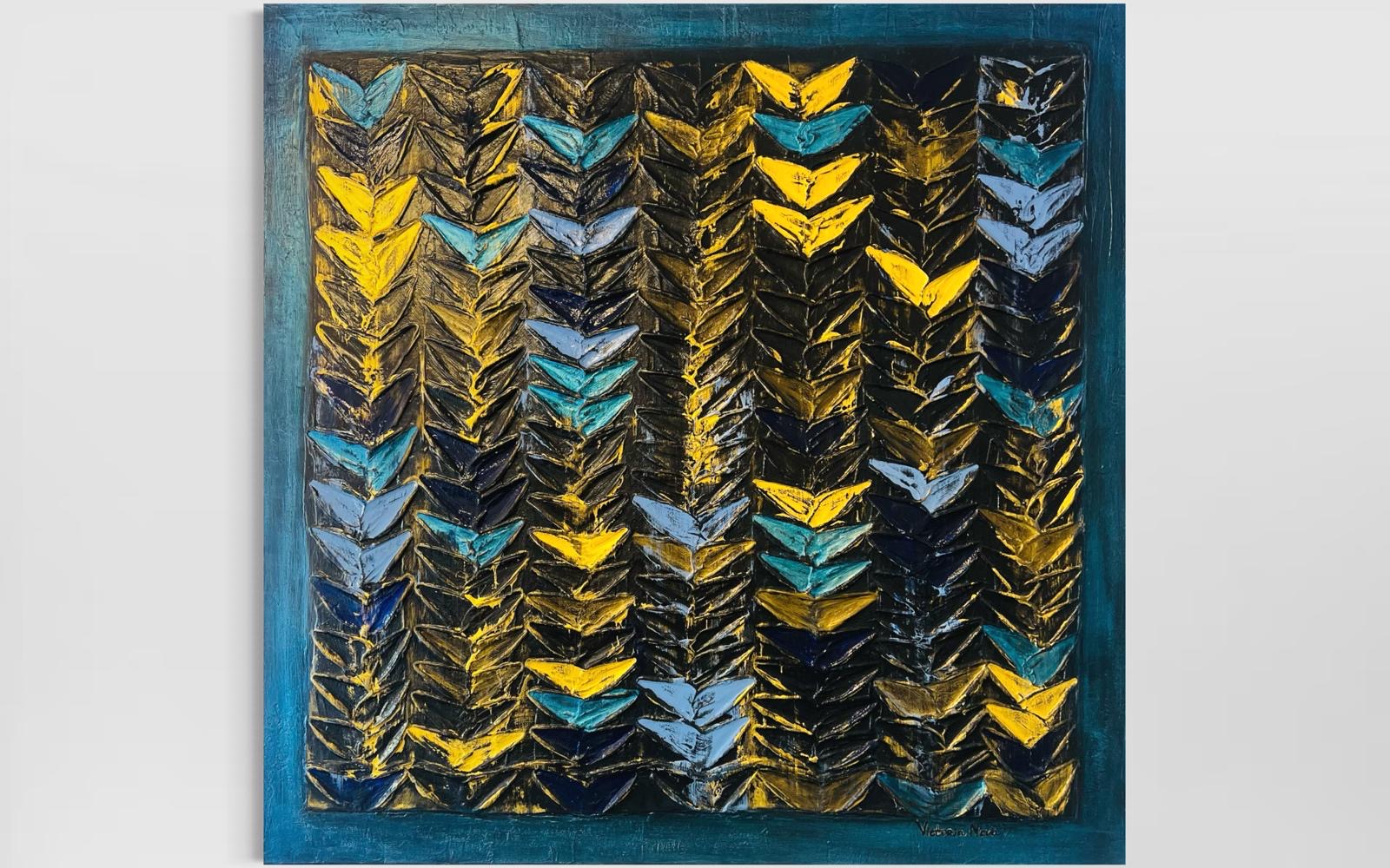 Tableau Black and blue
